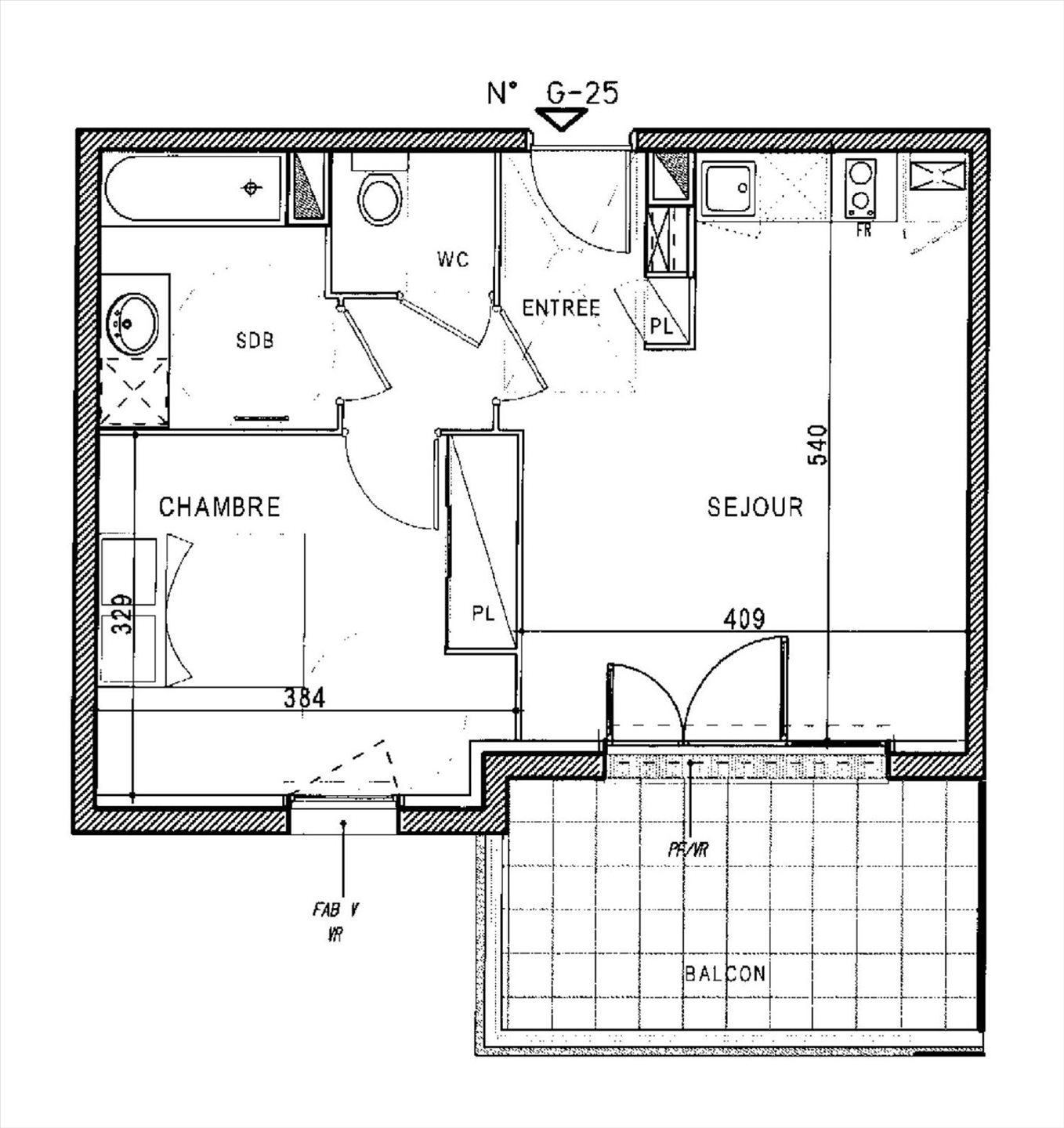 Appartement à louer, 43m², Tournefeuille