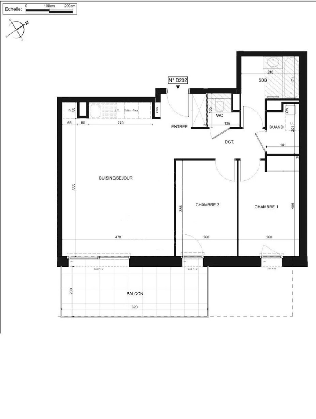 Appartement à vendre, 73m², Poisy