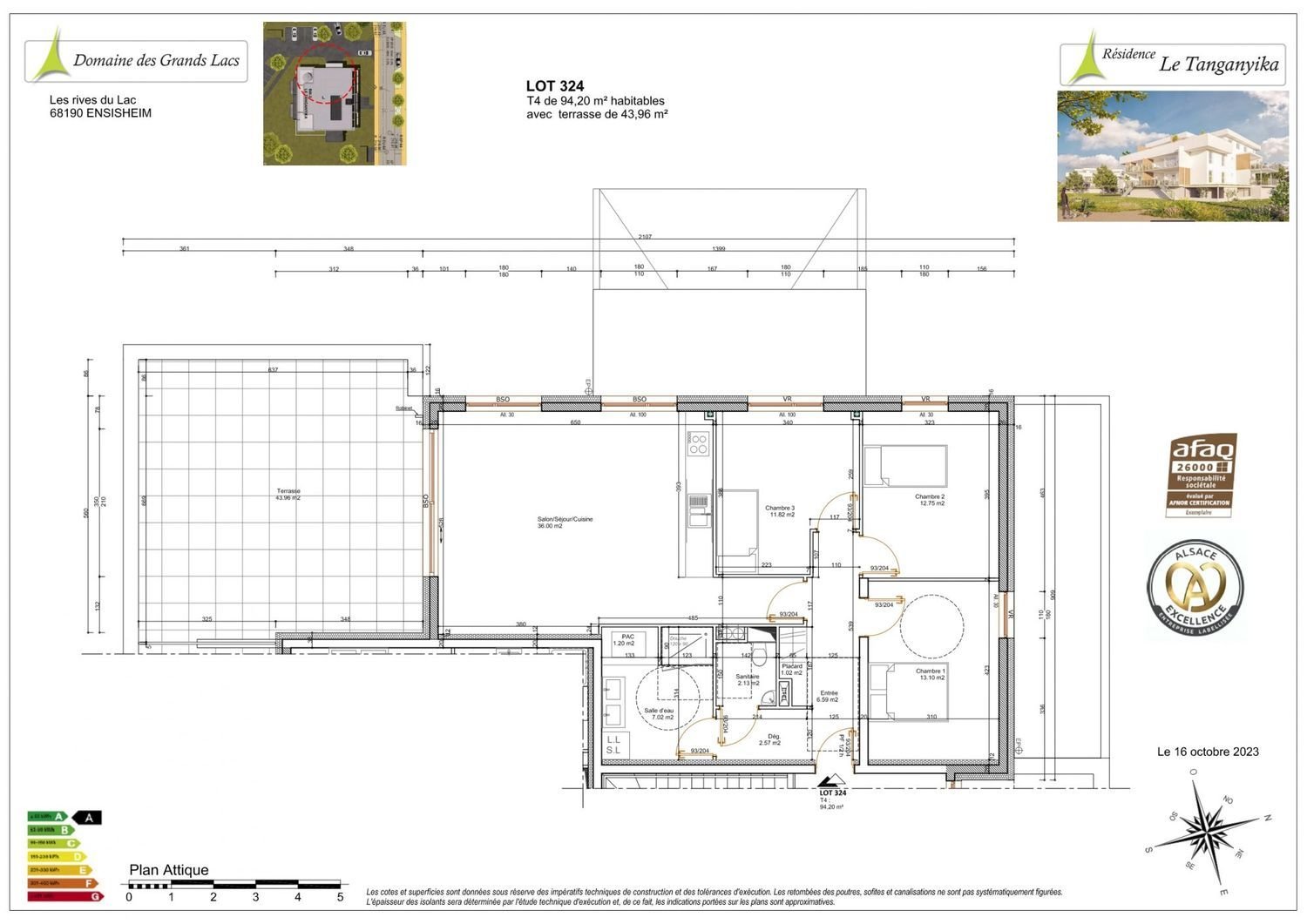 Appartement à vendre, 94m², Ensisheim