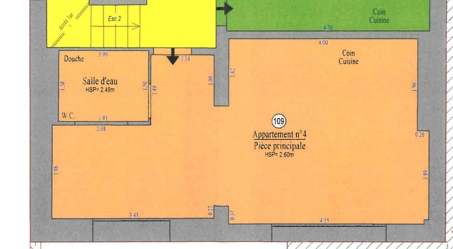 Appartement à vendre, 28m², Tours