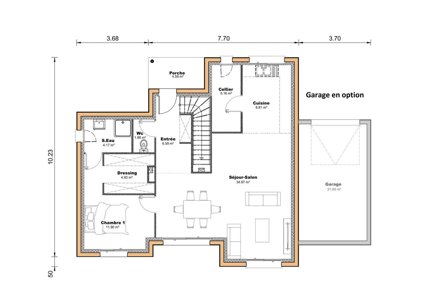 Maison à vendre, 125m², Moissac