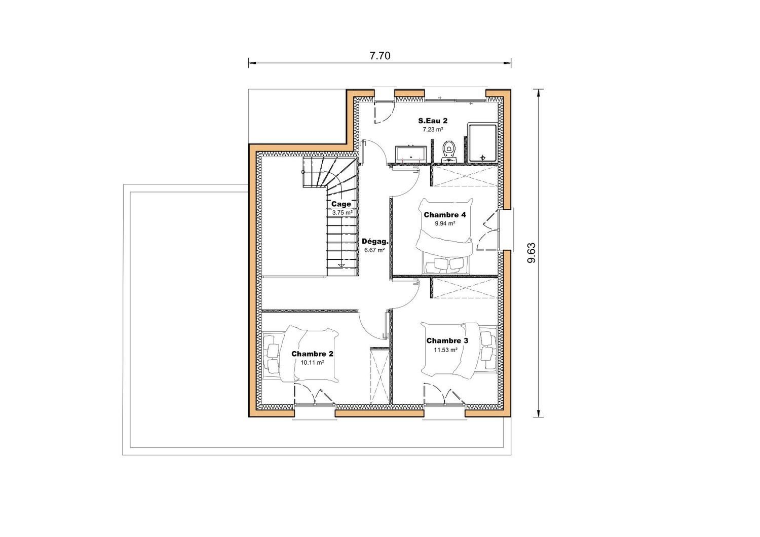 Maison à vendre, 125m², Moissac