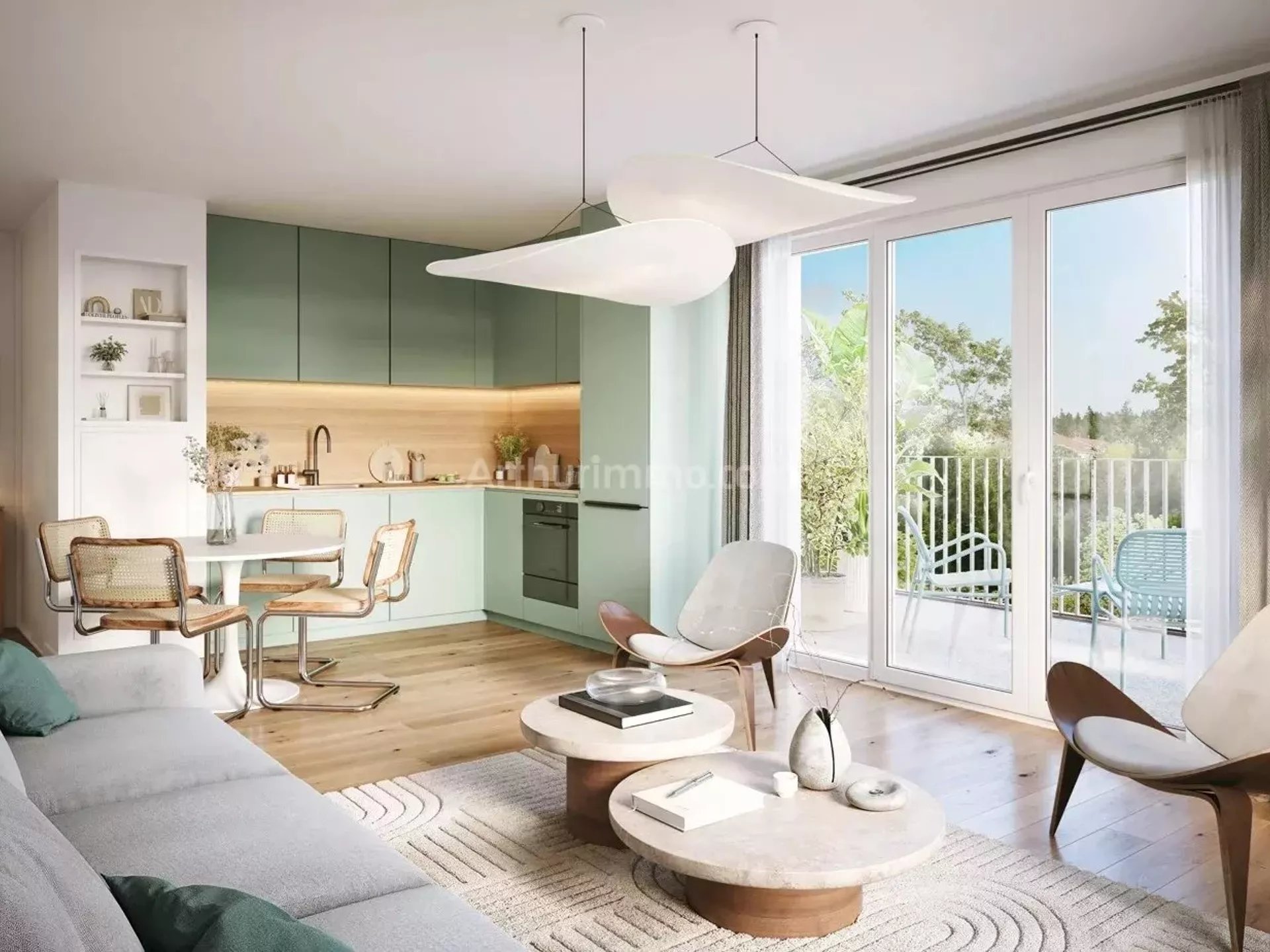 Appartement à vendre, 41m², Le Coudray-Montceaux