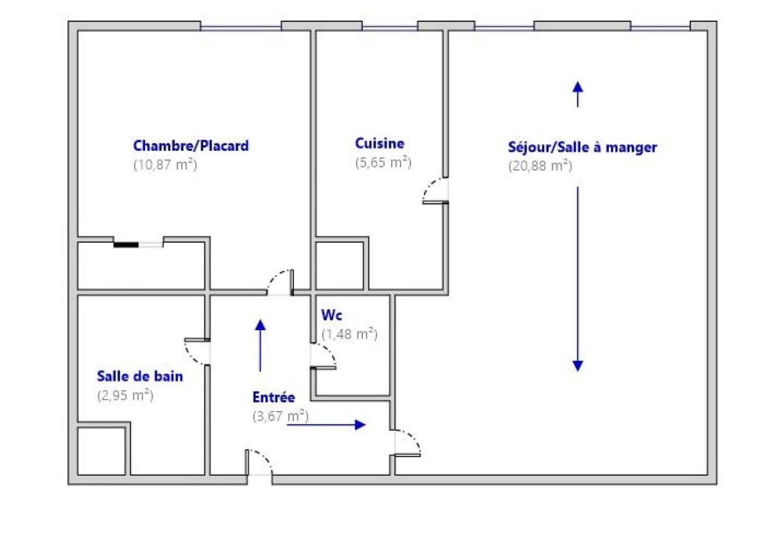 Appartement à louer, 45m², Ivry-sur-Seine