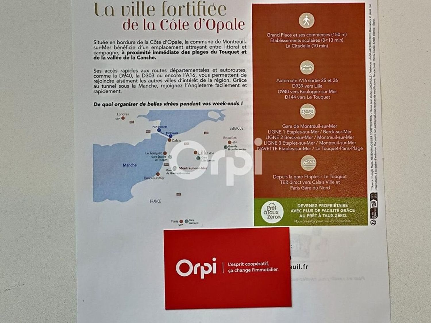 Appartement à vendre, 44m², Montreuil-sur-Mer