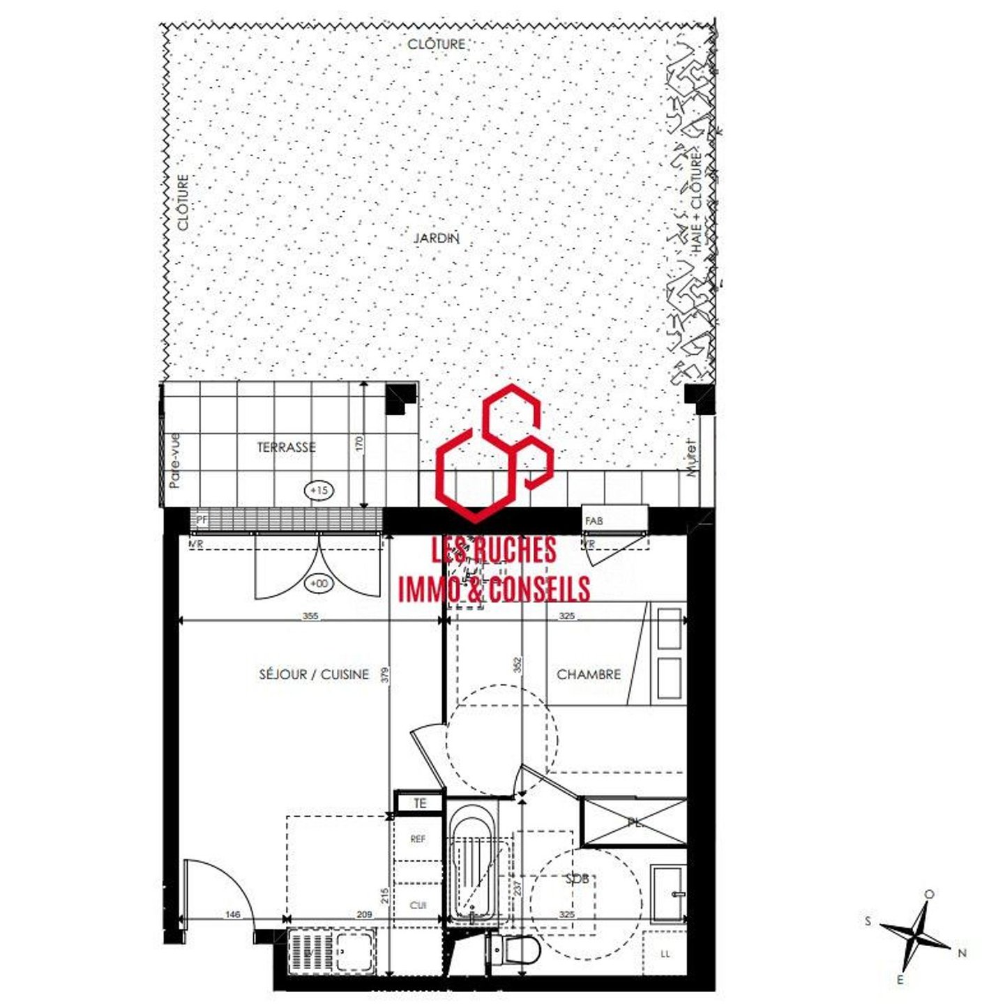 Appartement à vendre, 39m², Houdan