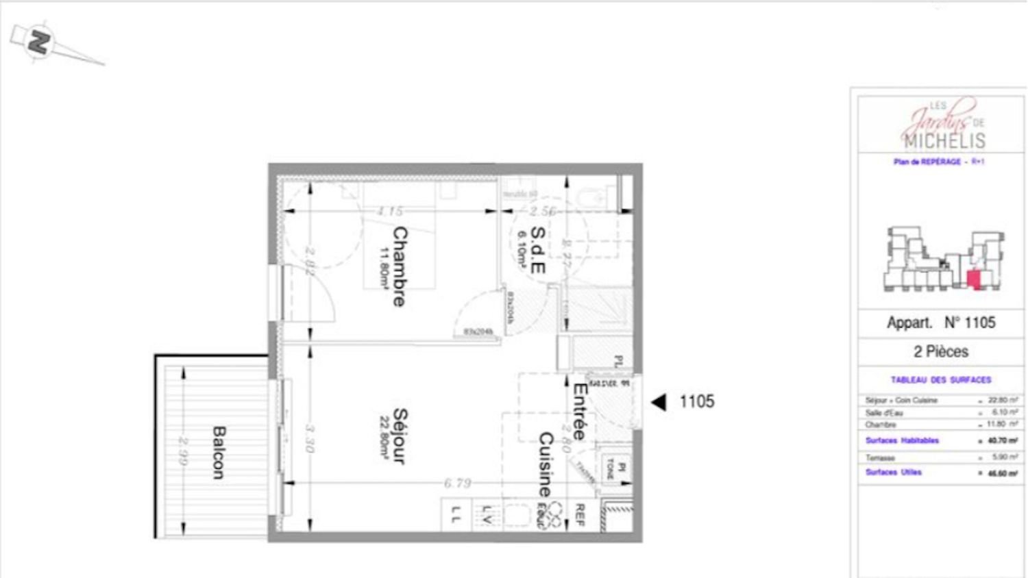 Appartement à vendre, 40m², Saint-Laurent-du-Var