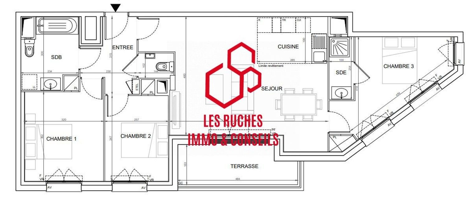 Appartement à vendre, 83m², Champigny-sur-Marne