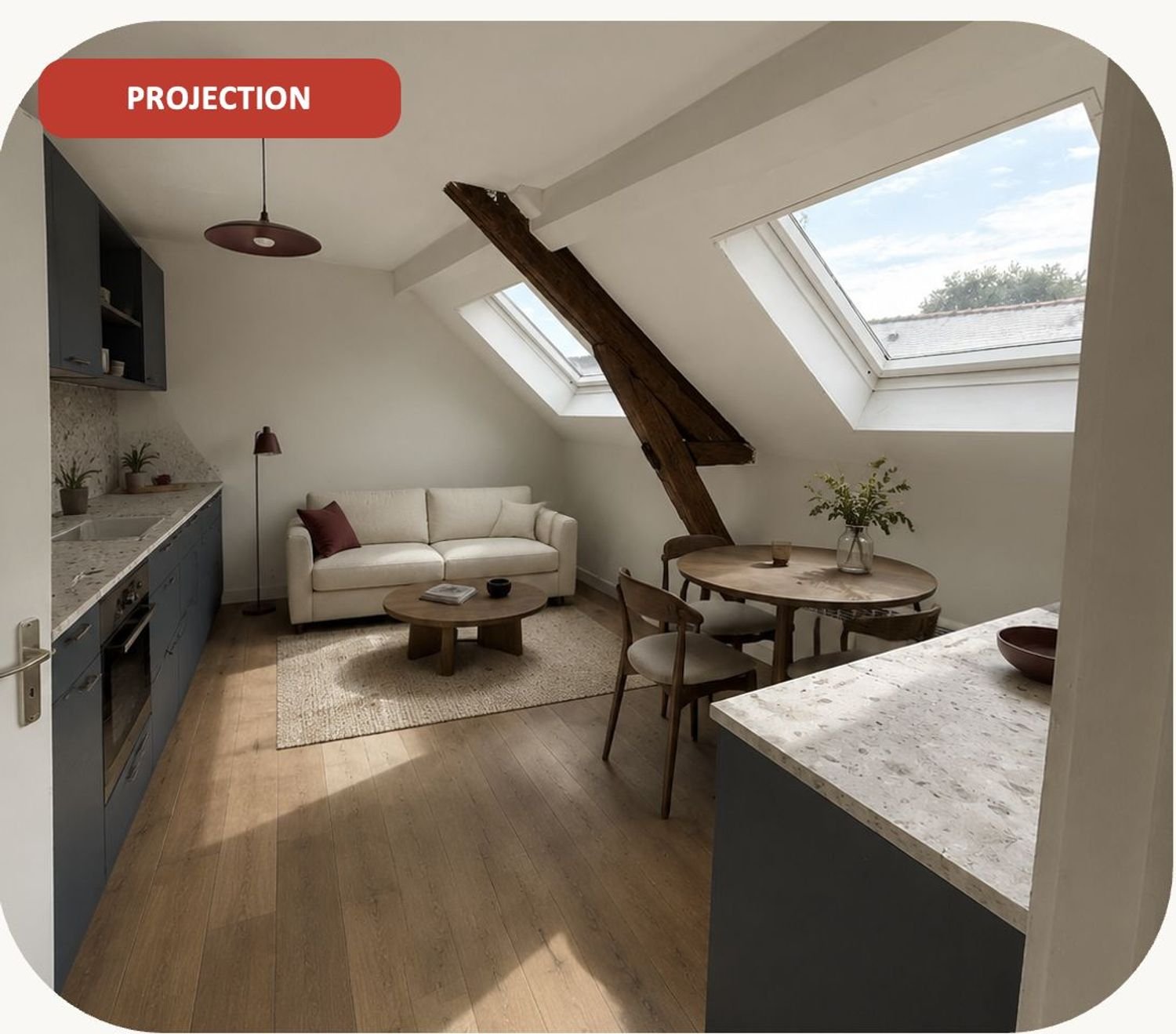 Appartement à vendre, 40m², Angers