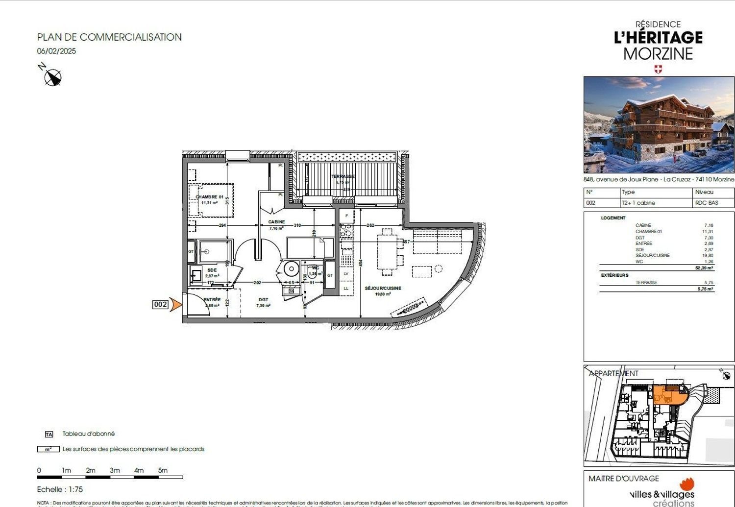 Appartement à vendre, 52m², Morzine (Avoriaz)