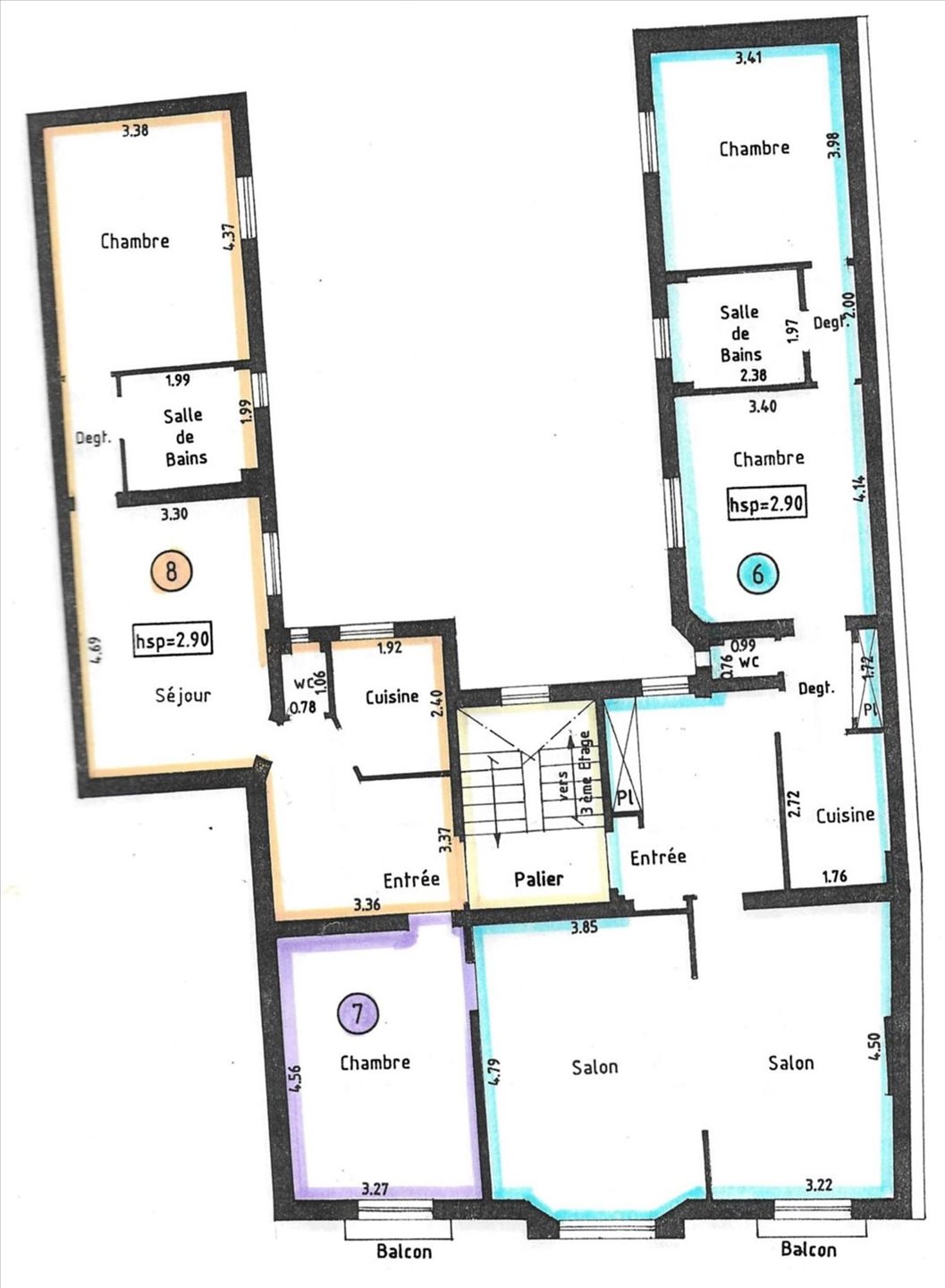 Appartement à vendre, 158m², Vincennes