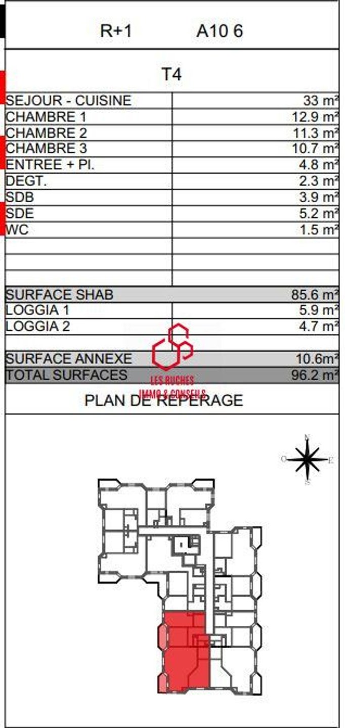 Appartement à vendre, 85m², Châtenay-Malabry