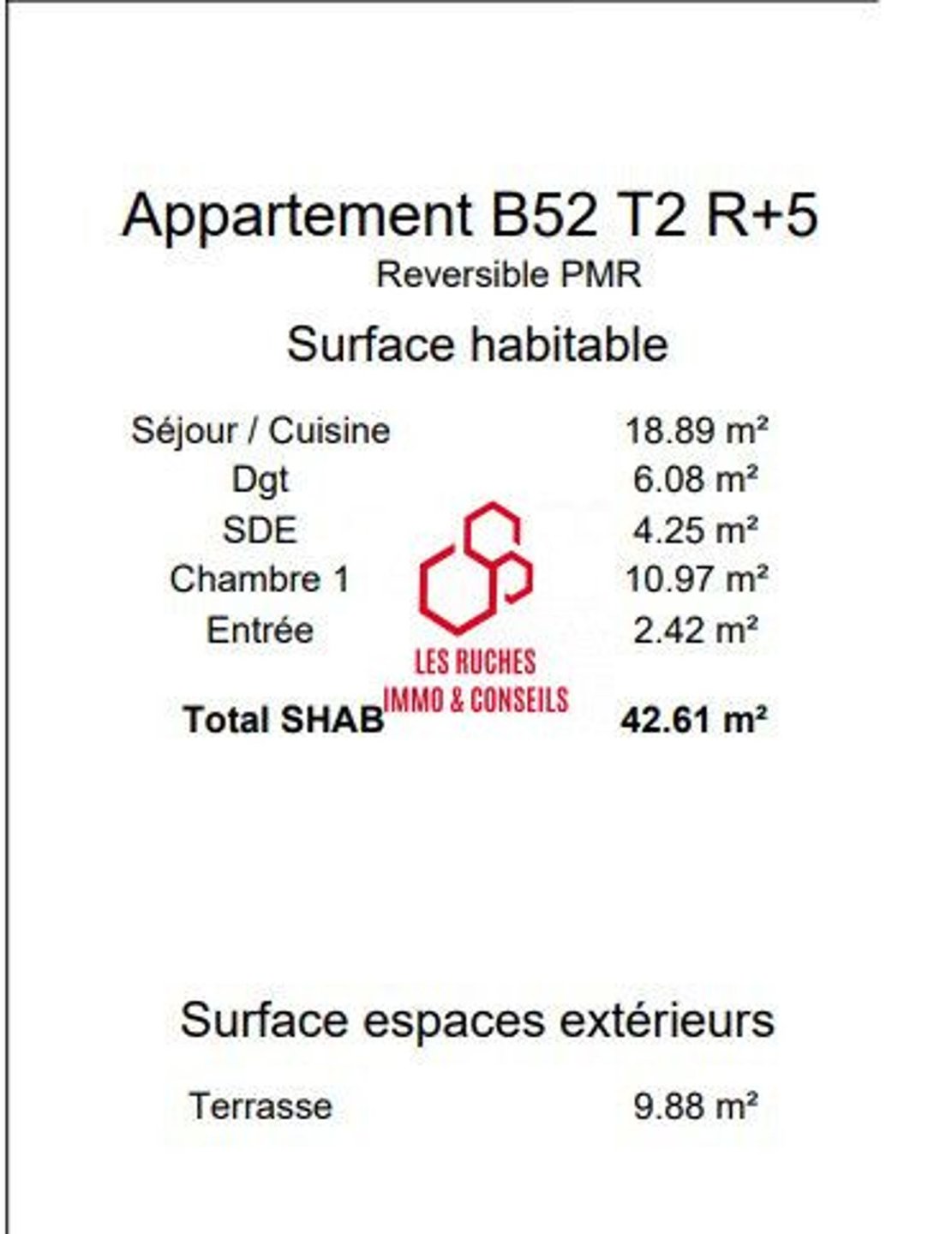 Appartement à vendre, 42m², Boissy-Saint-Léger