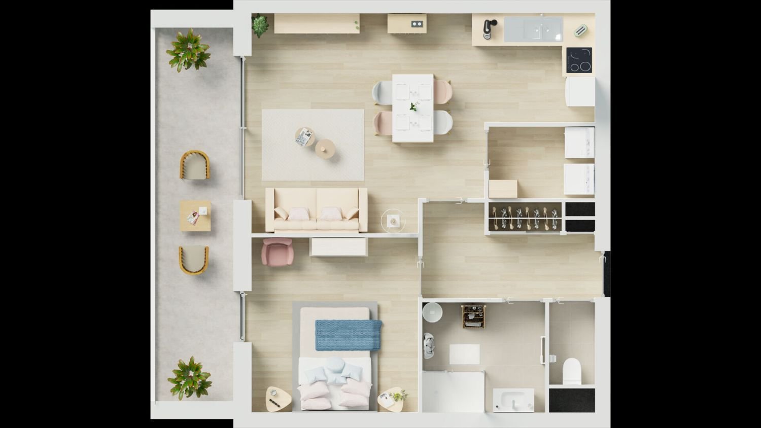 Appartement à vendre, 49m², Guilers