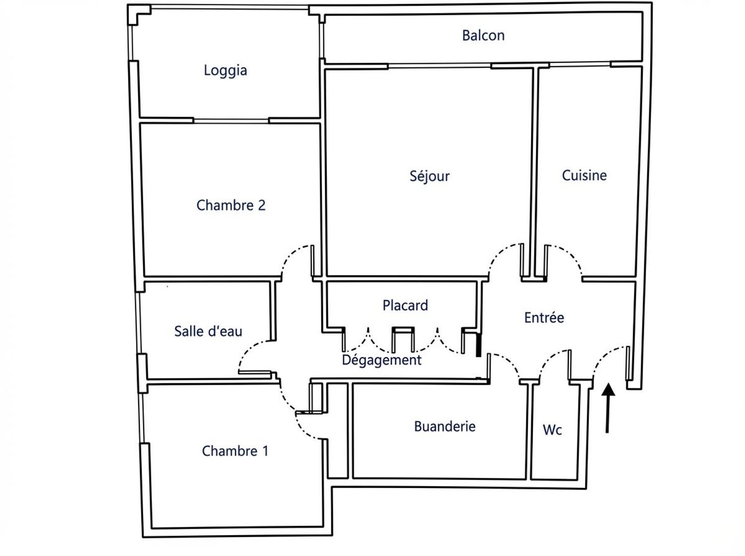 Appartement à vendre, 61m², Toulon