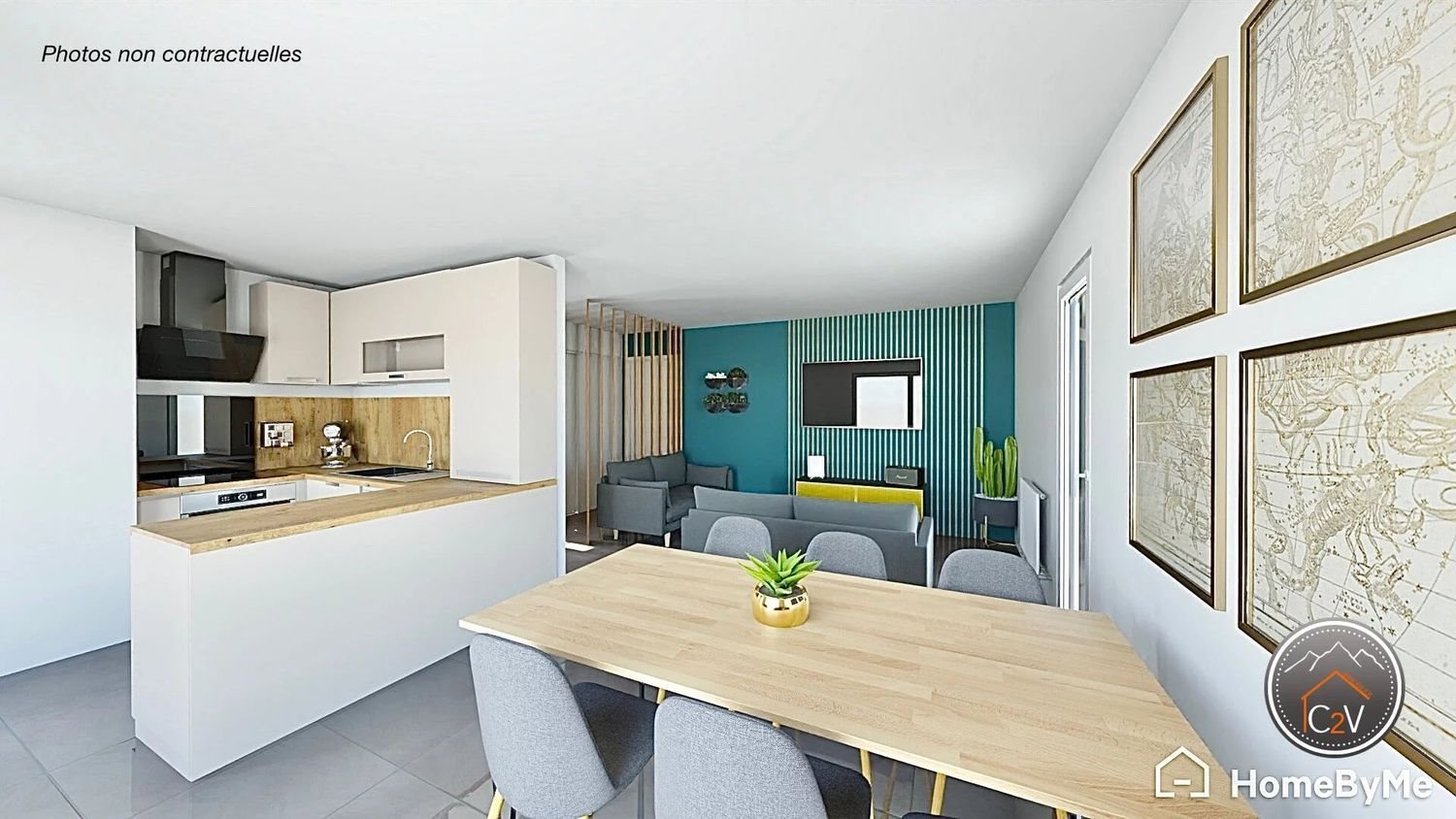 Appartement à vendre, 92m², Ville-la-Grand