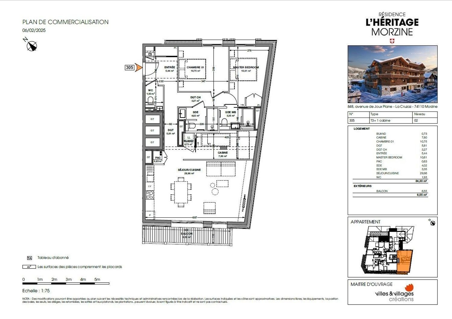 Appartement à vendre, 84m², Morzine (Avoriaz)