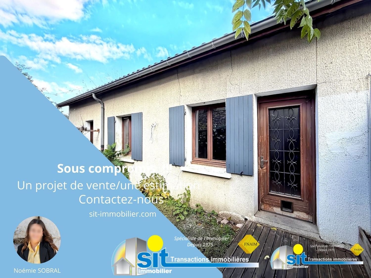 Maison à vendre, 42m², Saint-Romain-en-Gal