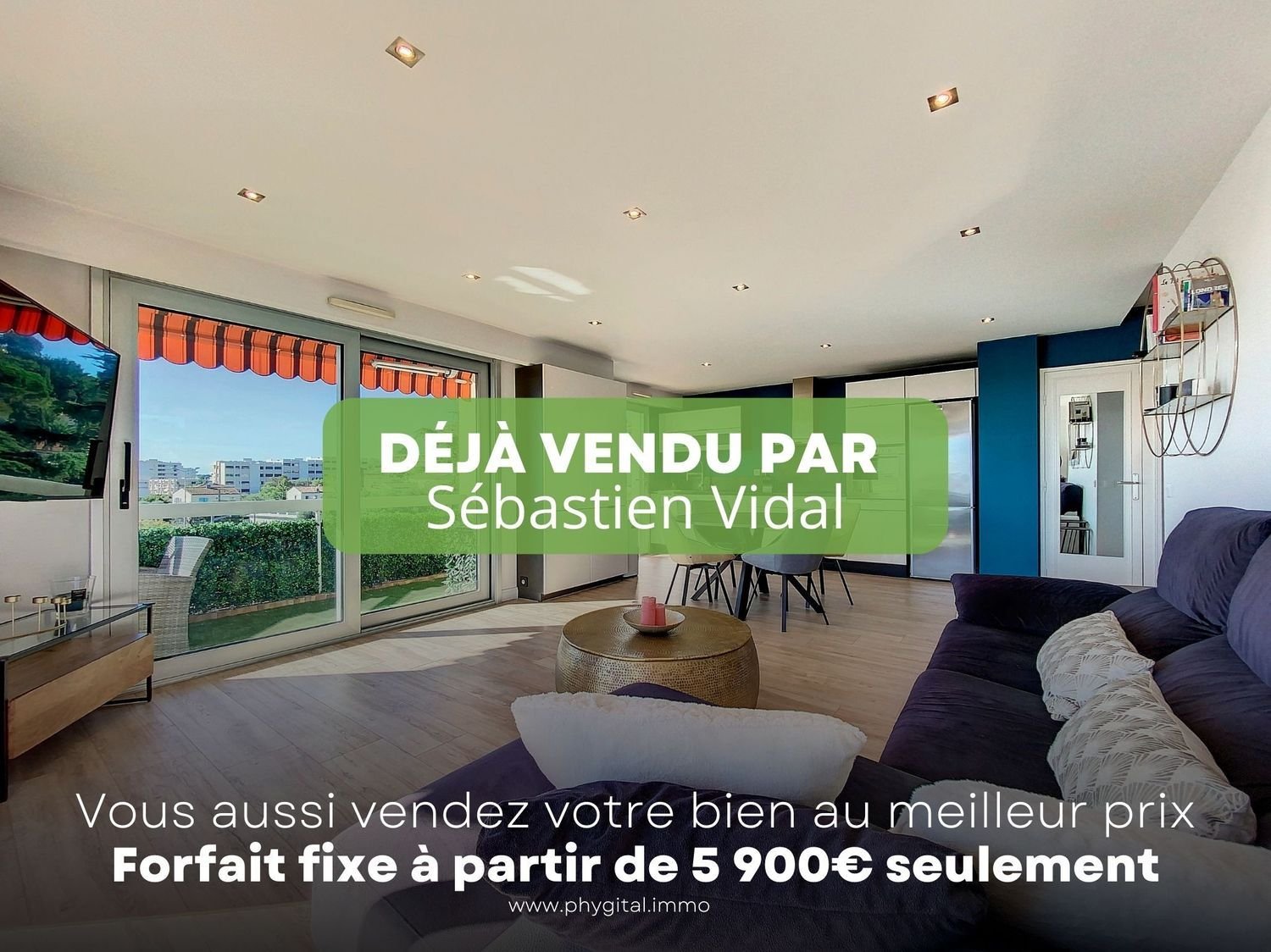 Appartement à vendre, 69m², Antibes