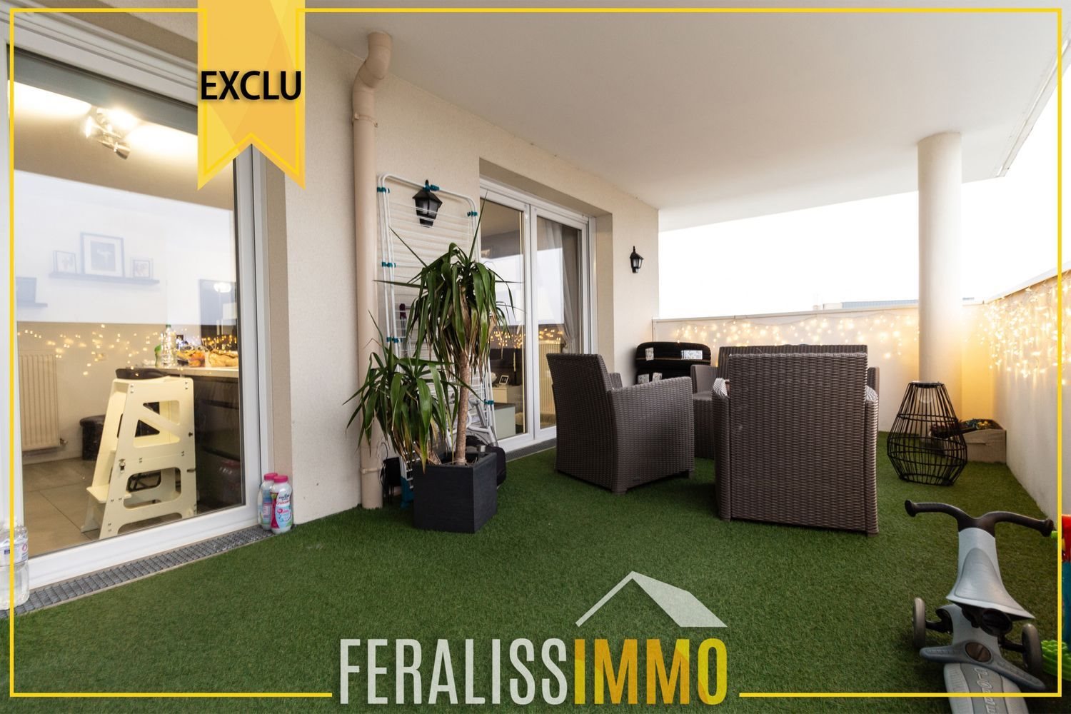 Appartement à vendre, 61m², Achères