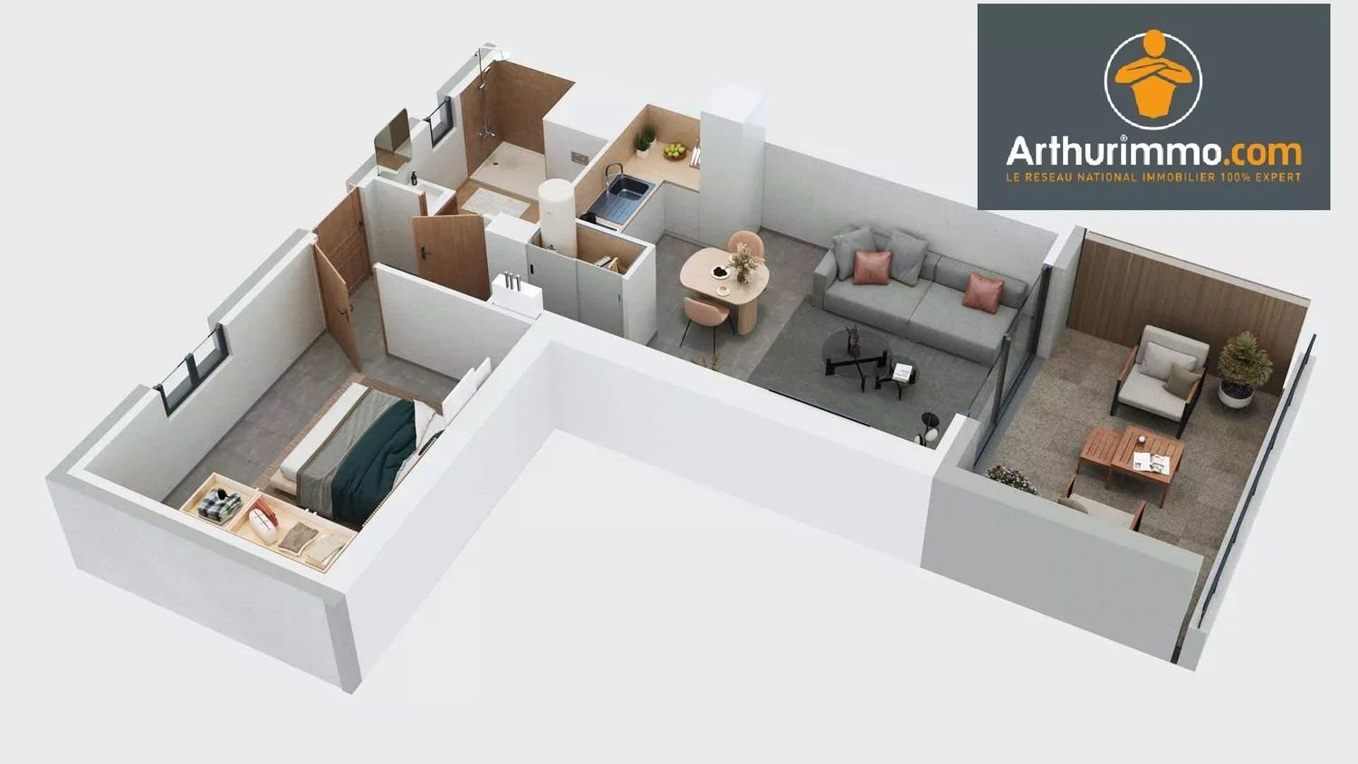 Appartement à vendre, 43m², Grosseto-Prugna
