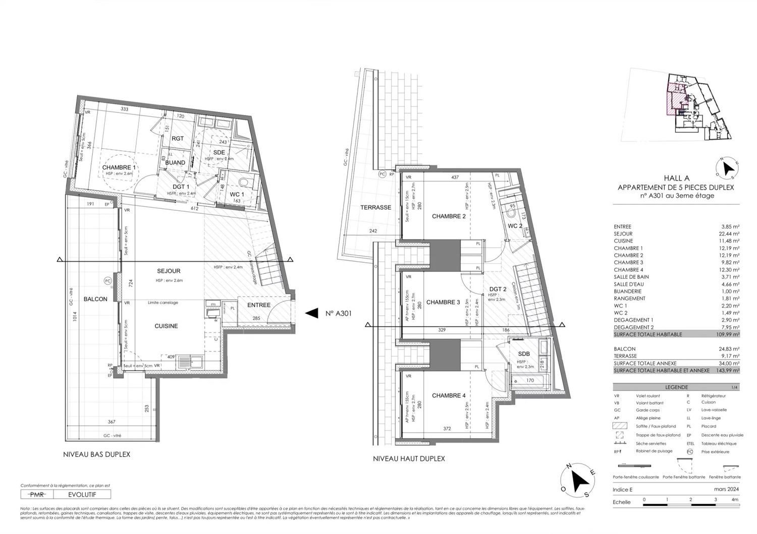 Appartement à vendre, 110m², Beaulieu-sur-Mer