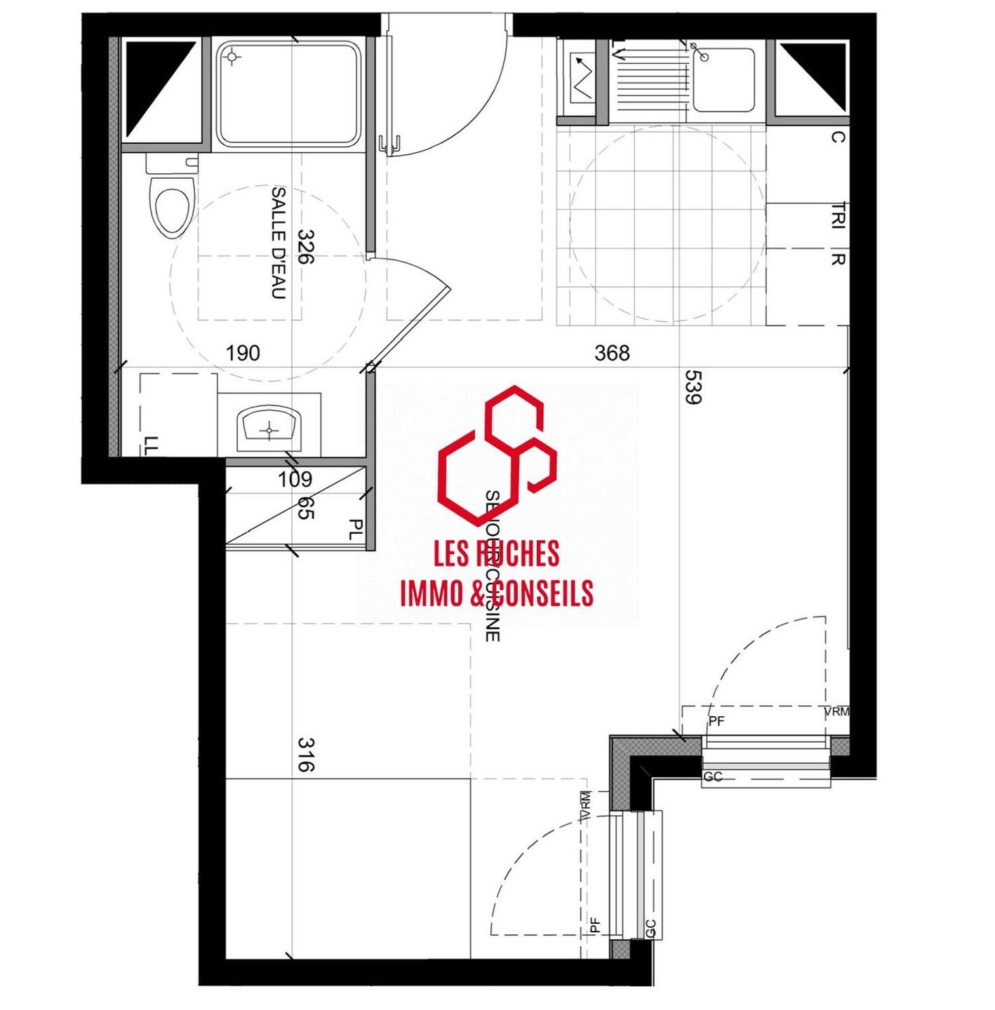 Appartement à vendre, 32m², Villiers-sur-Marne