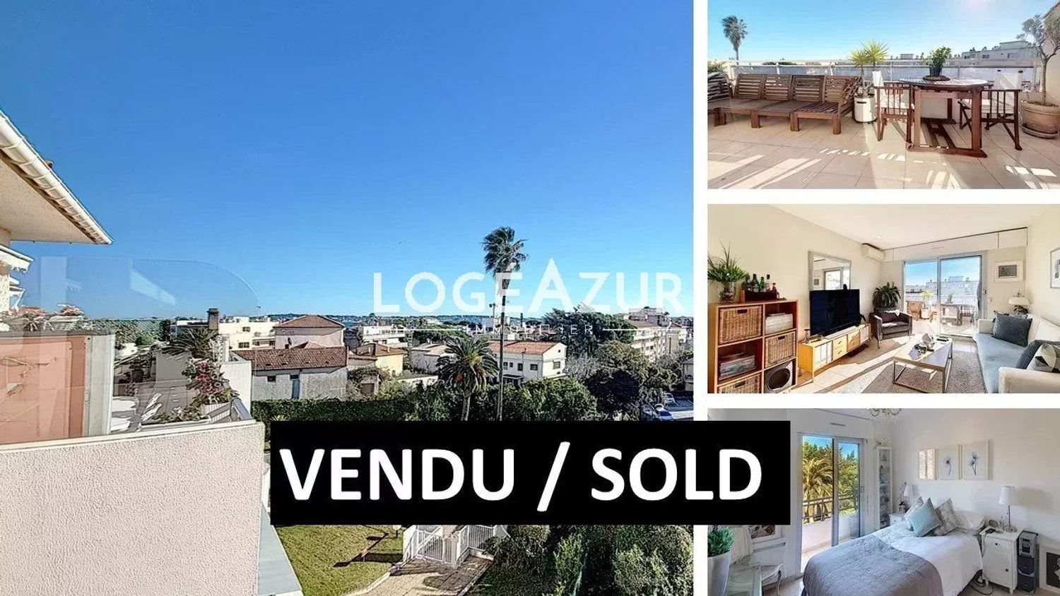 Appartement à vendre, 62m², Vallauris