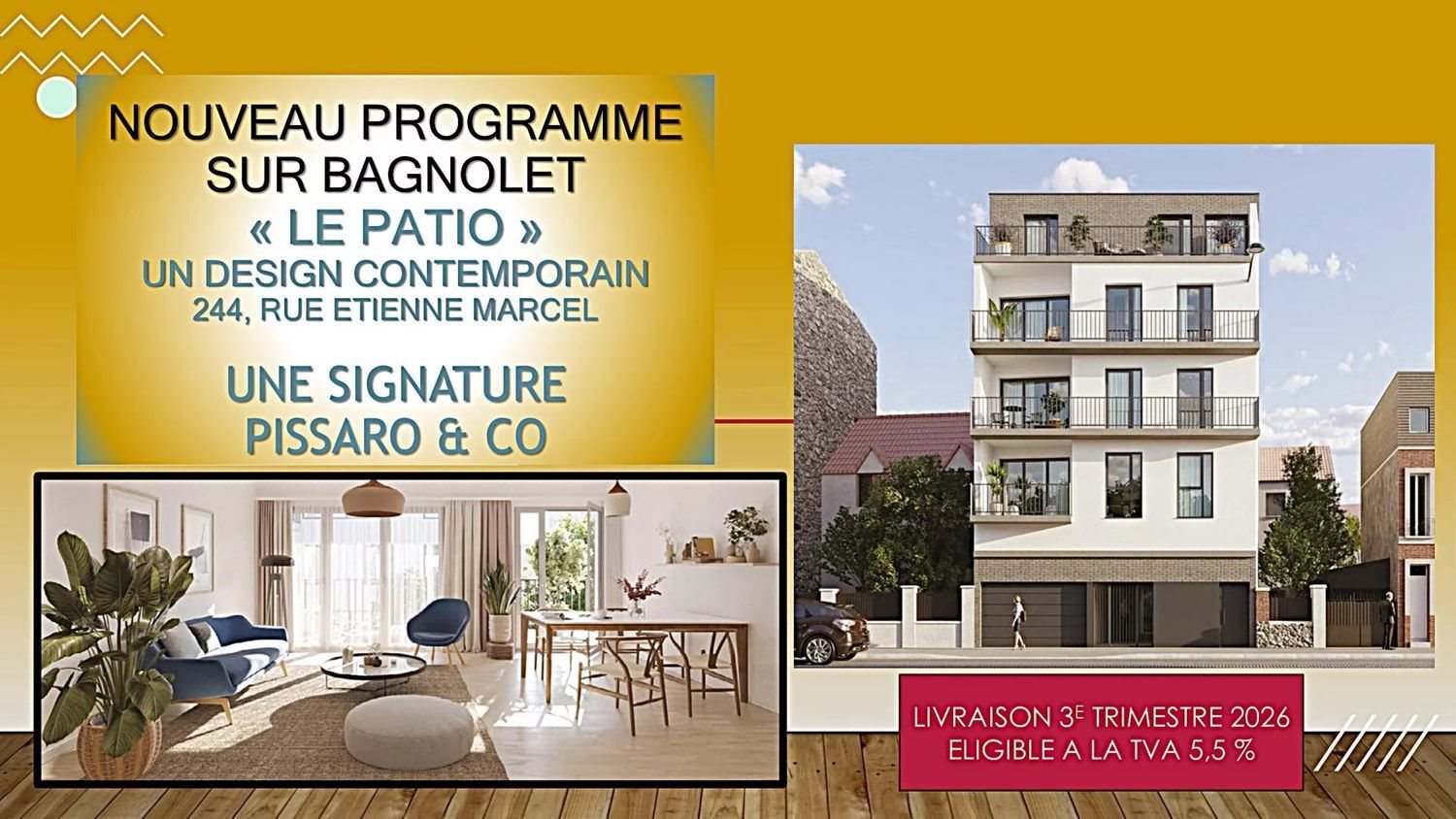 Appartement à vendre, 94m², Bagnolet