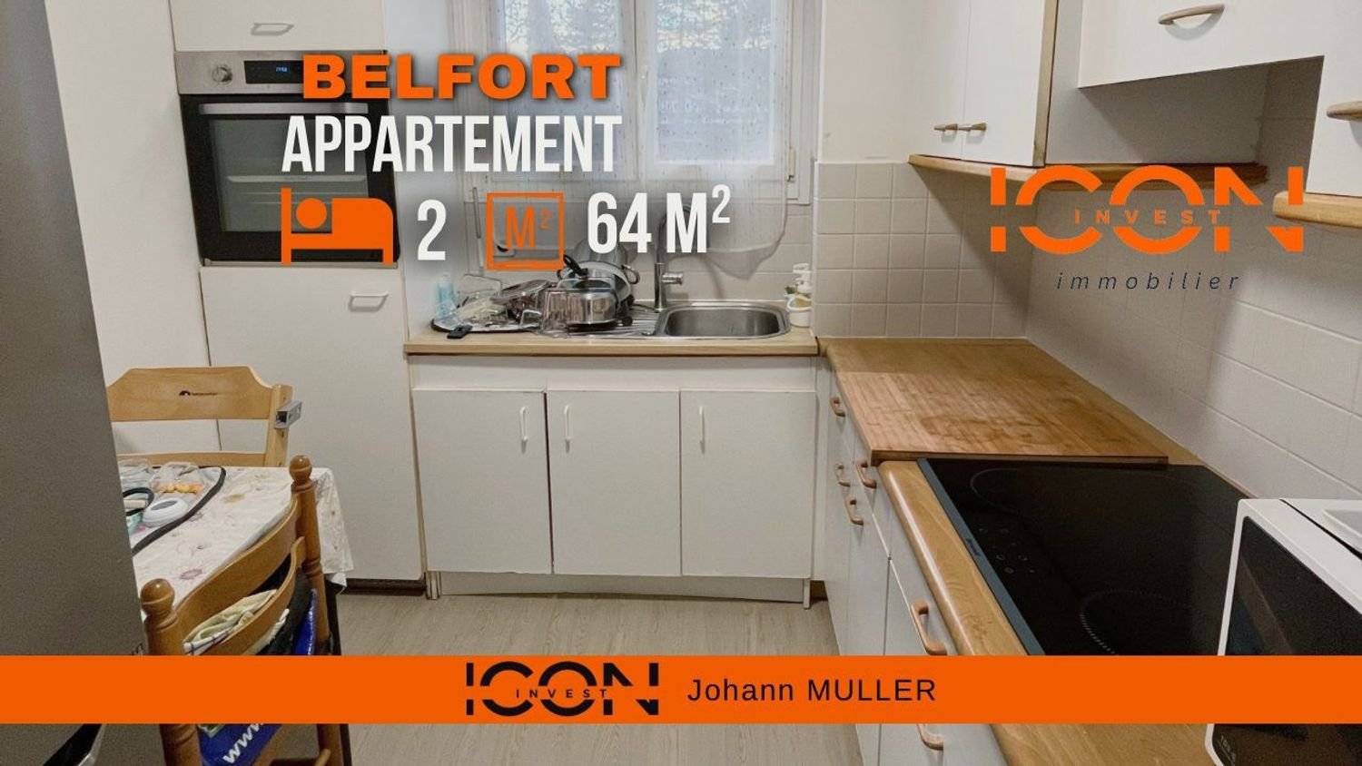 Appartement à vendre, 64m², Belfort