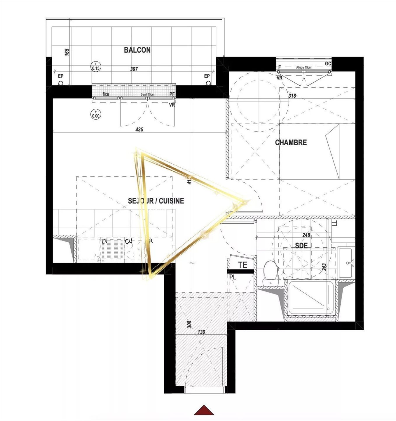 Appartement à vendre, 39m², Aubervilliers