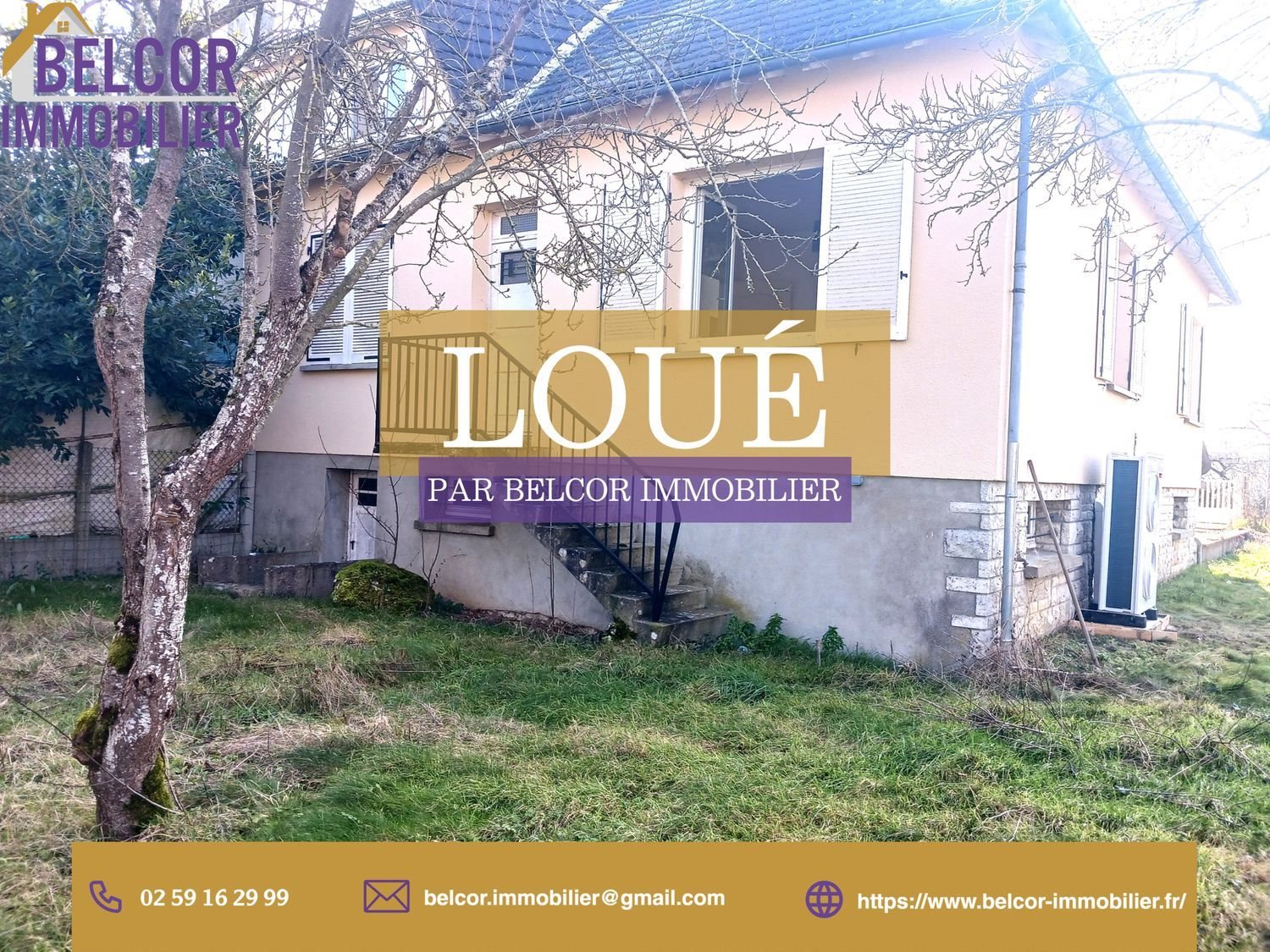 Maison à louer, 117m², Puiseaux