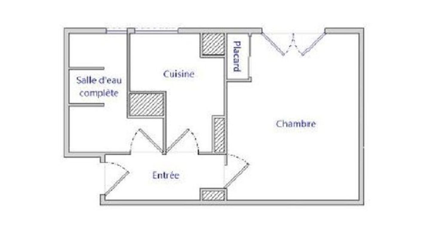 Appartement à louer, 26m², Valence