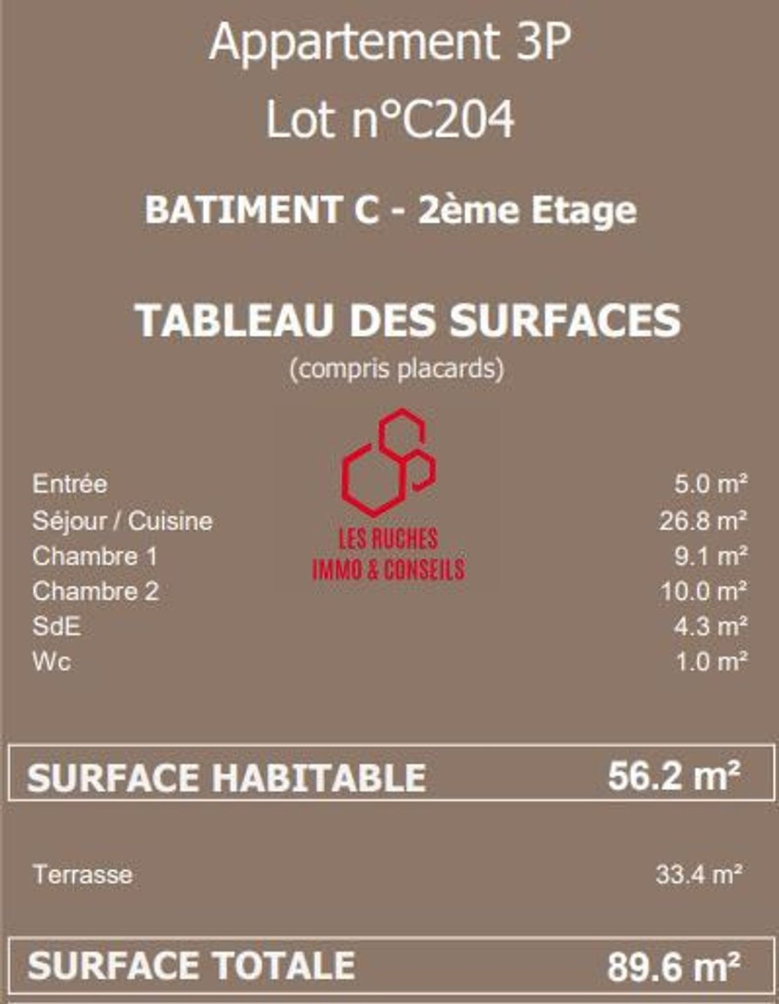Appartement à vendre, 56m², Chennevières-sur-Marne