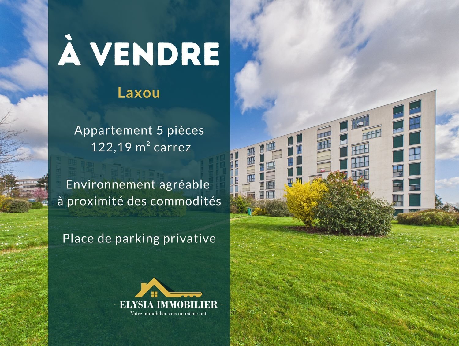 Appartement à vendre, 122m², Laxou