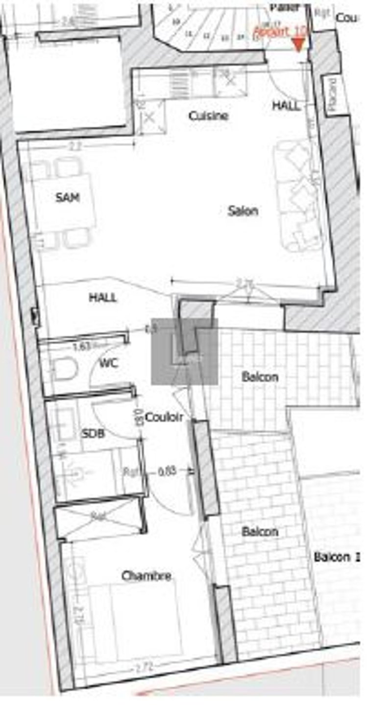 Appartement à vendre, 43m², Aubagne