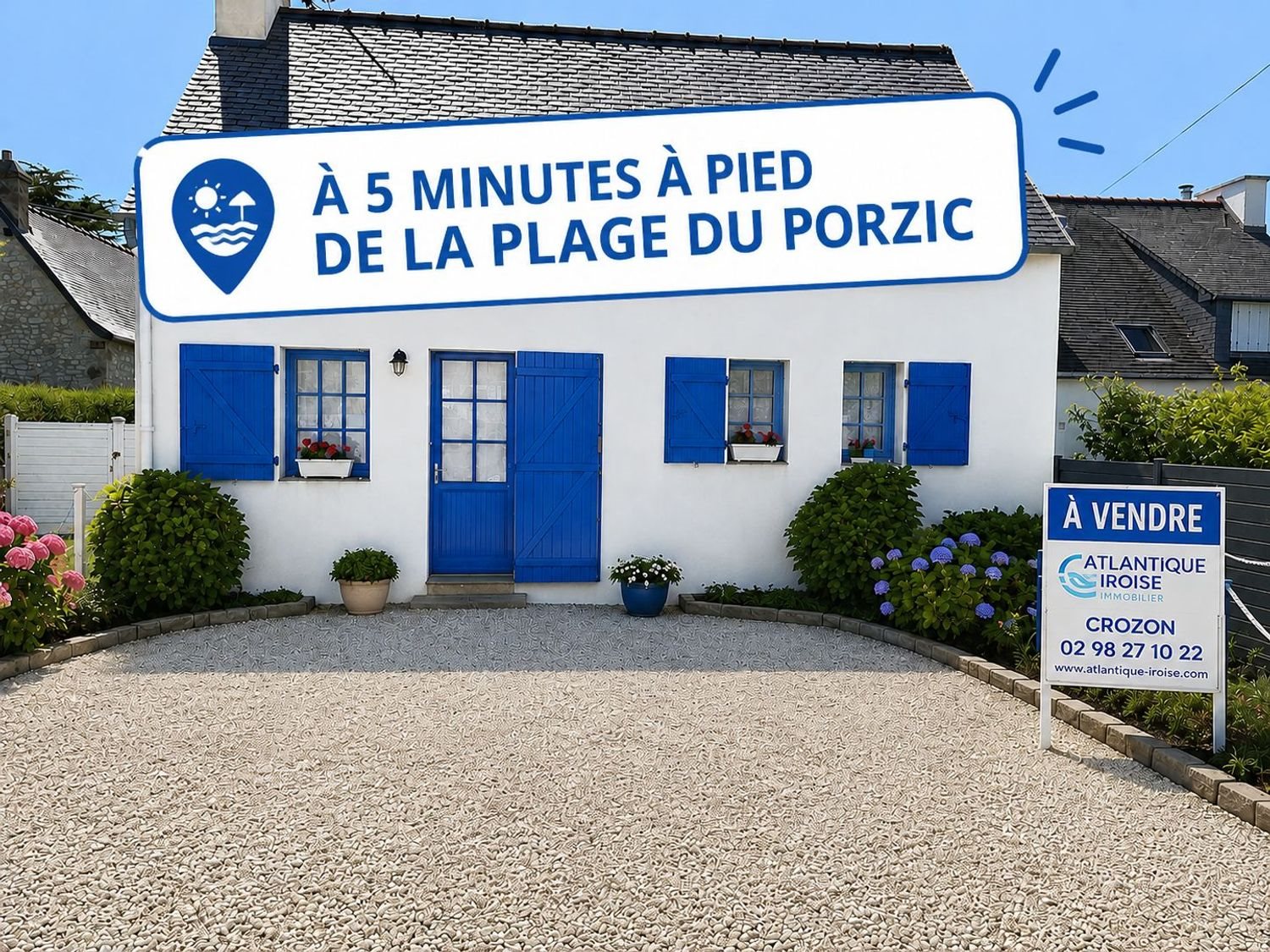 Maison à vendre, 57m², Crozon