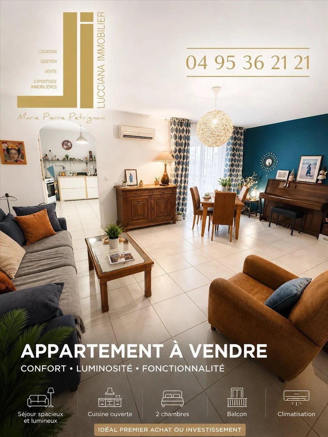 Appartement à vendre, 78m², Lucciana