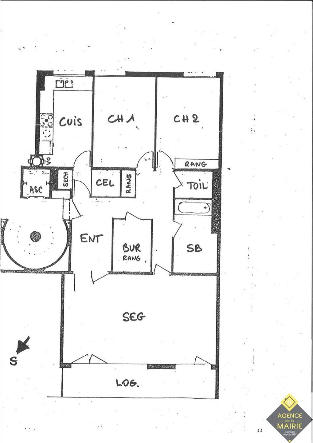 Appartement à vendre, 86m², Draveil