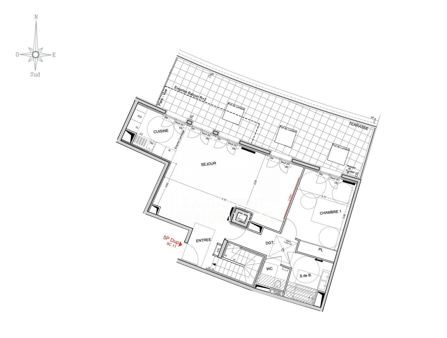Appartement à vendre, 117m², Nanterre