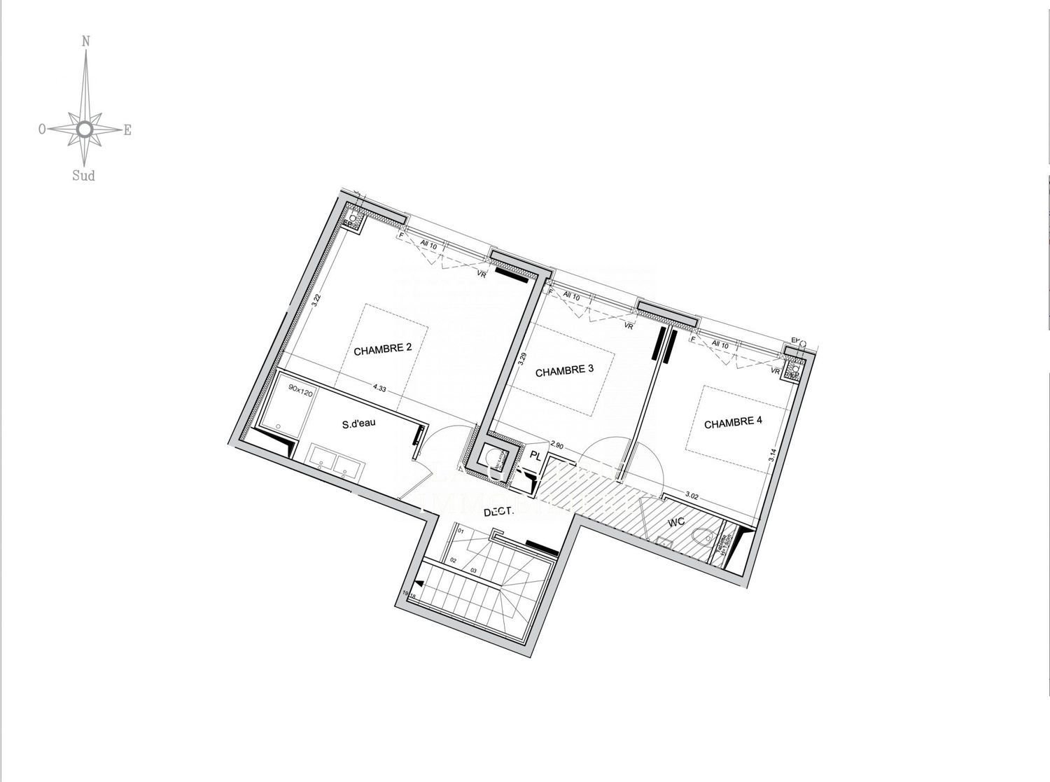 Appartement à vendre, 117m², Nanterre