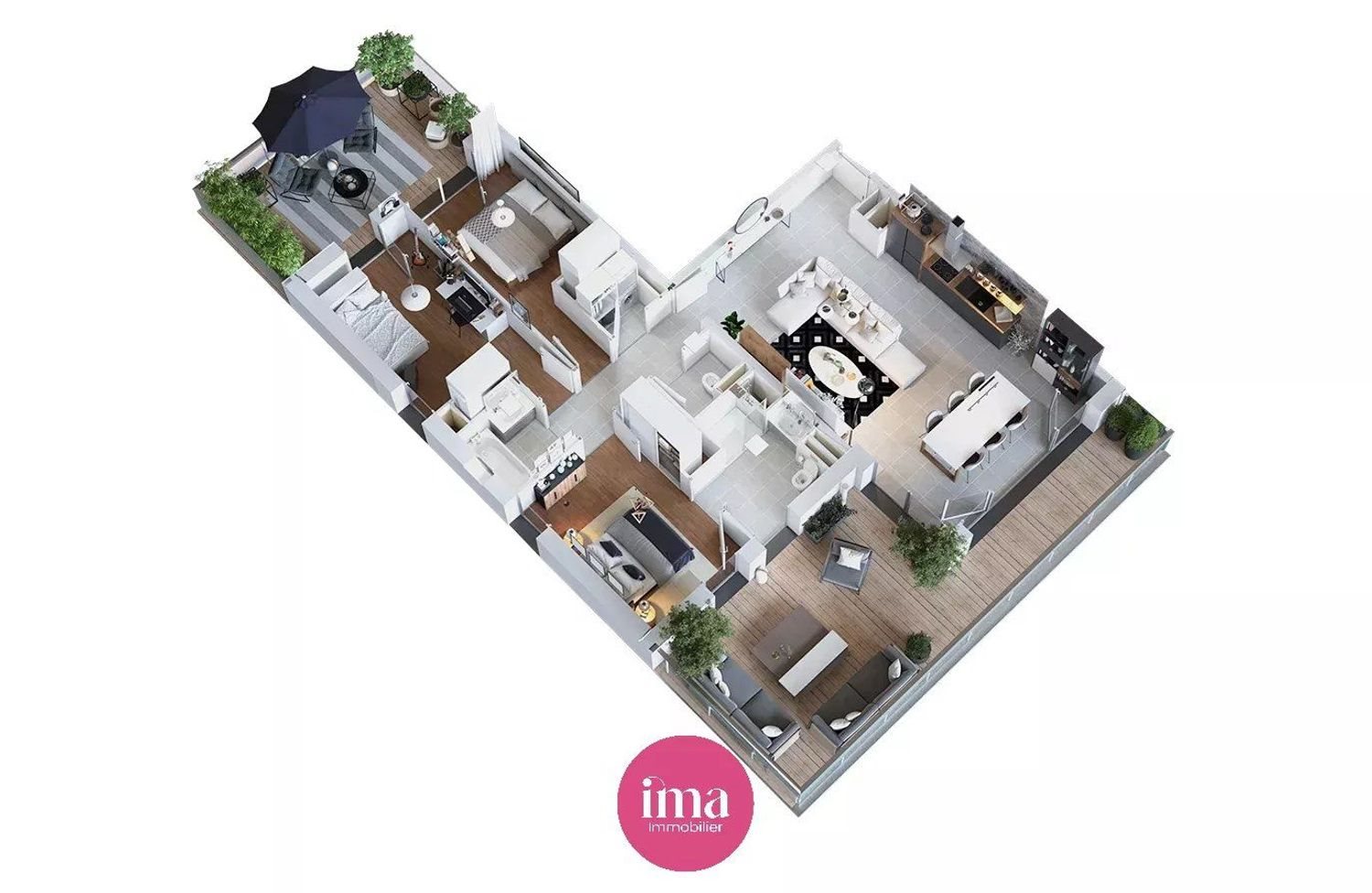 Appartement à vendre, 99m², Le Mans