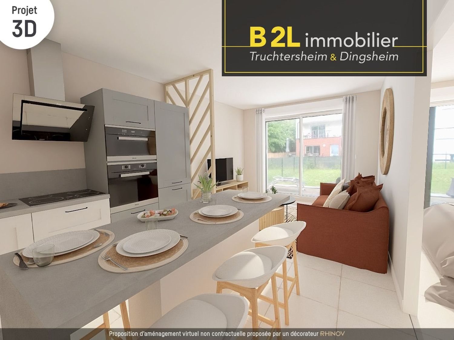 Appartement à vendre, 42m², Truchtersheim