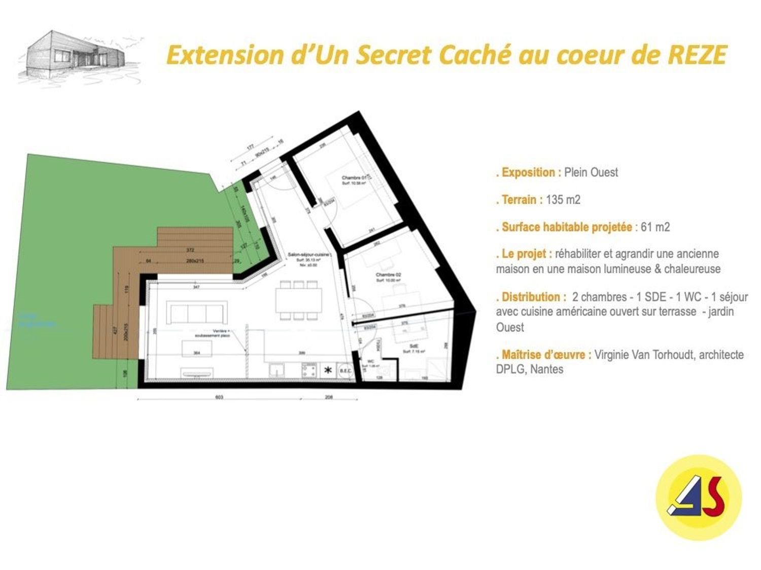 Maison à vendre, 31m², Nantes
