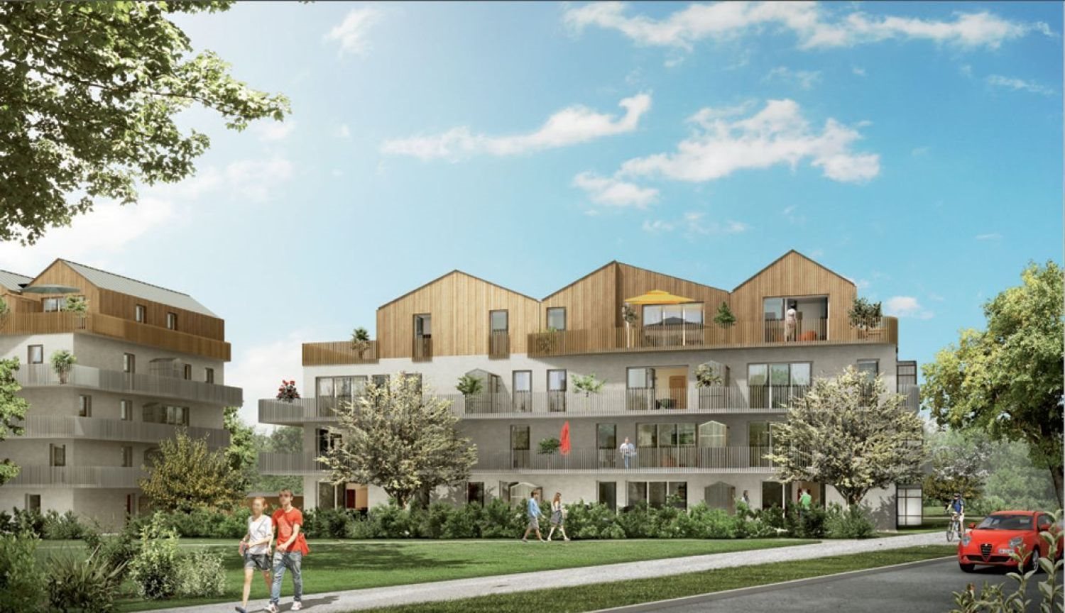 Appartement à louer, 63m², Rezé