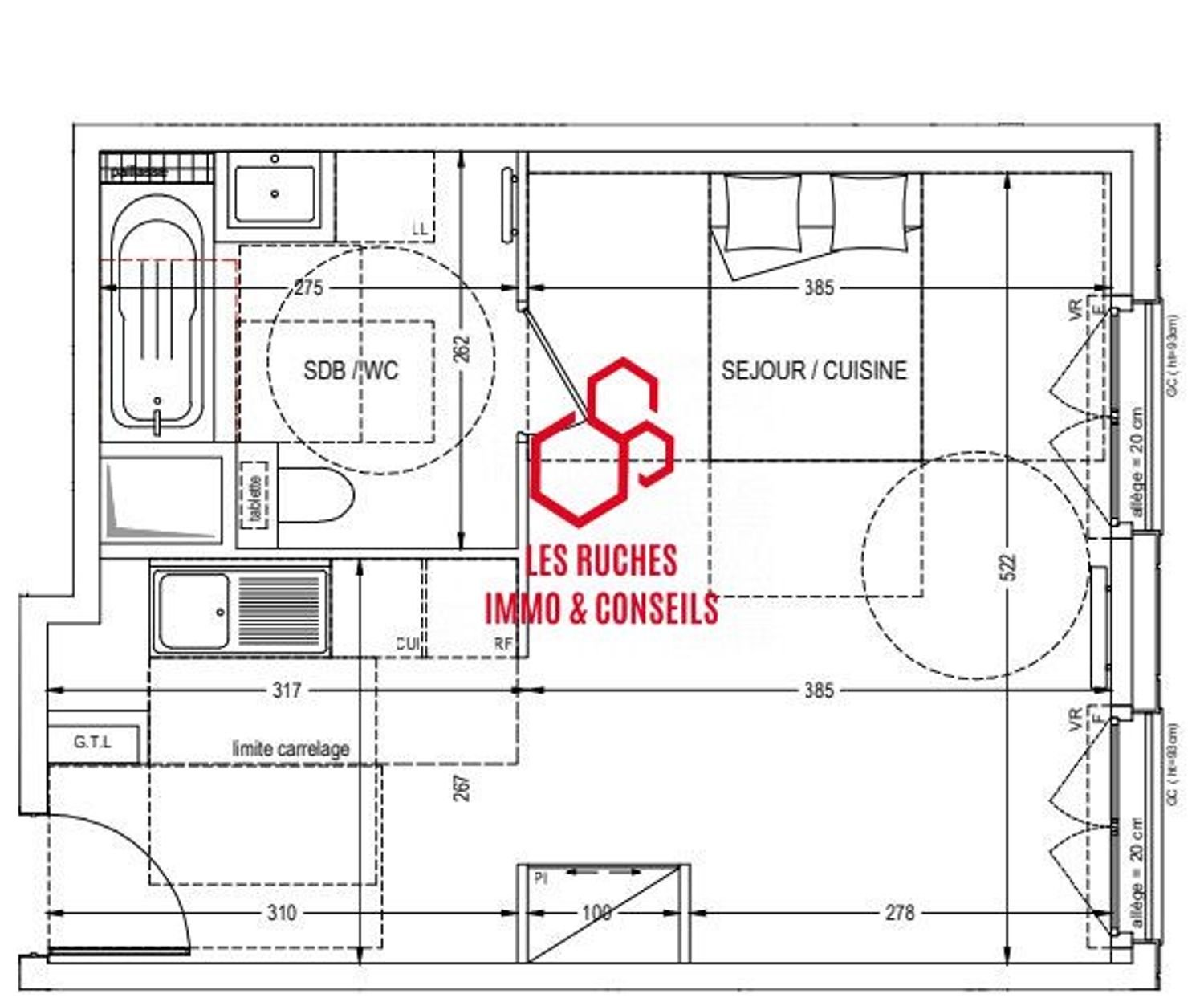Appartement à vendre, 34m², Clichy