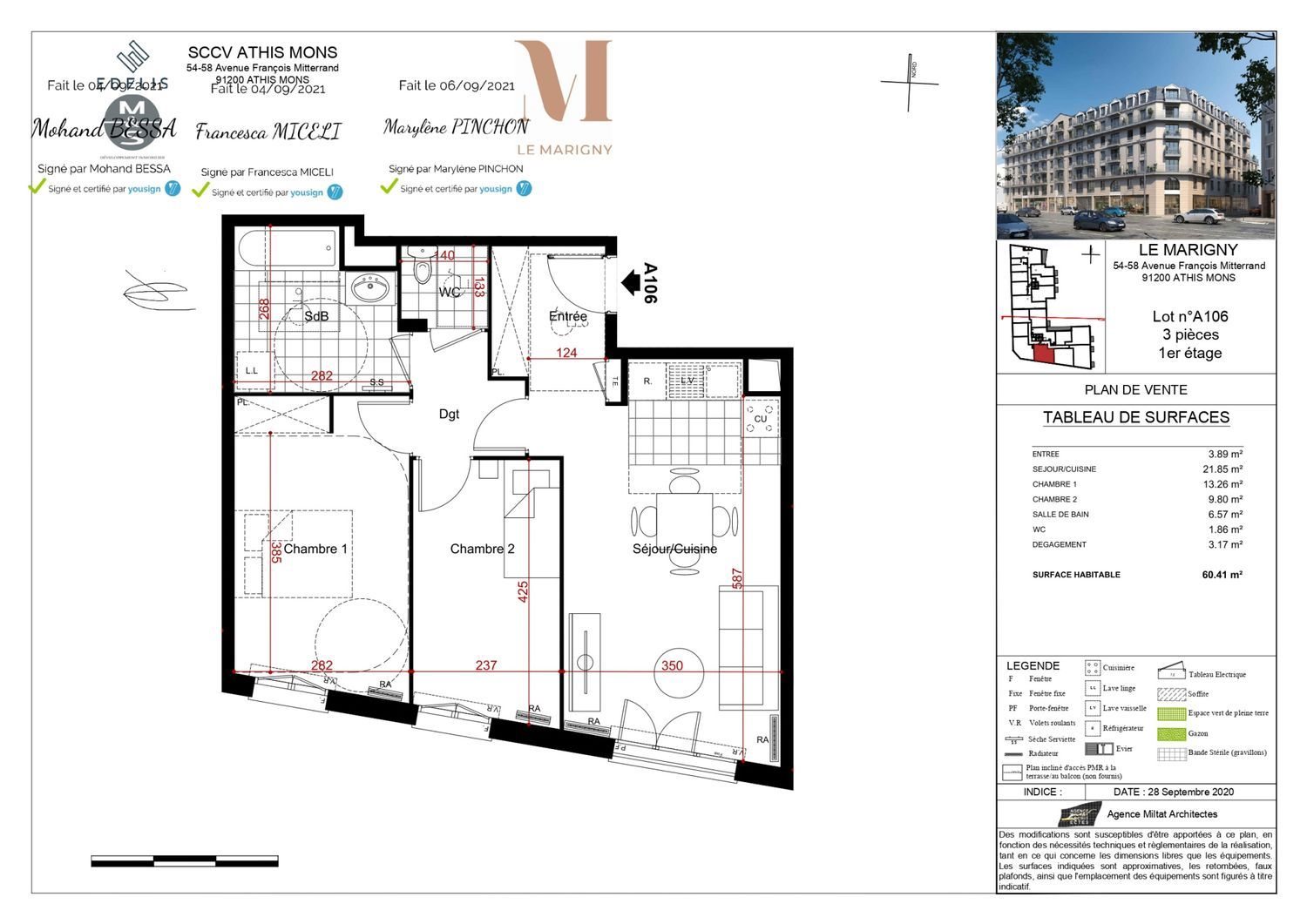 Appartement à vendre, 60m², Athis-Mons