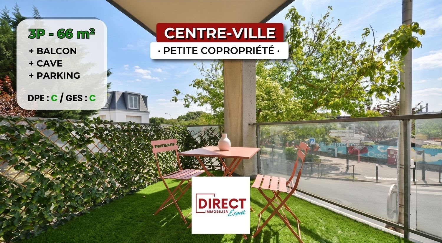 Appartement à vendre, 66m², Alfortville