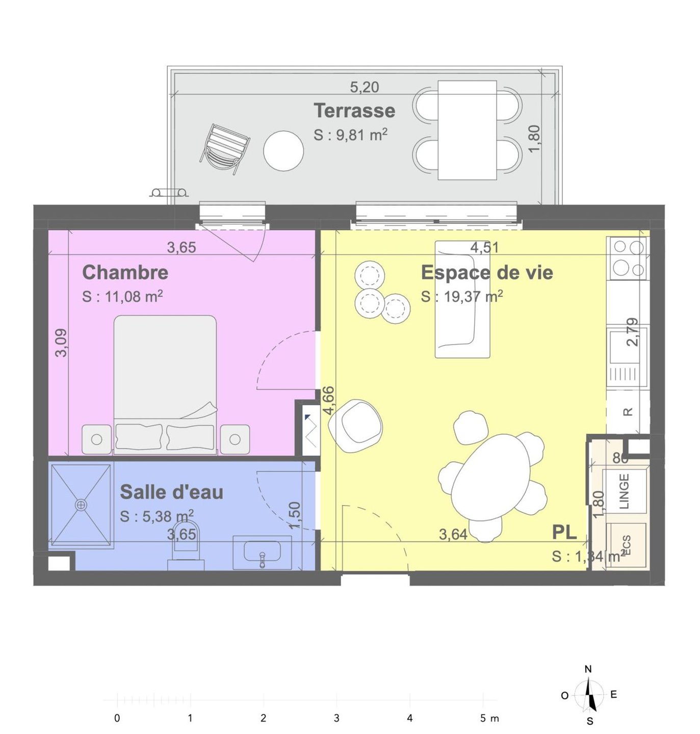 Appartement à vendre, 37m², Colmar