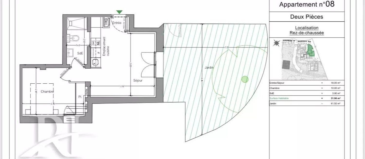 Appartement à vendre, 31m², Mouans-Sartoux